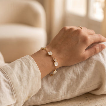 Cléa — Bracelet Pétales Précieux