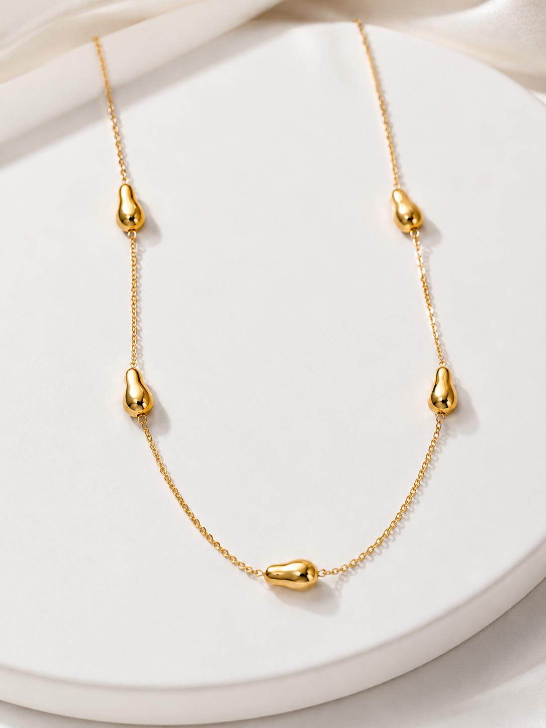 Livia — Collier Gouttes Sculptées