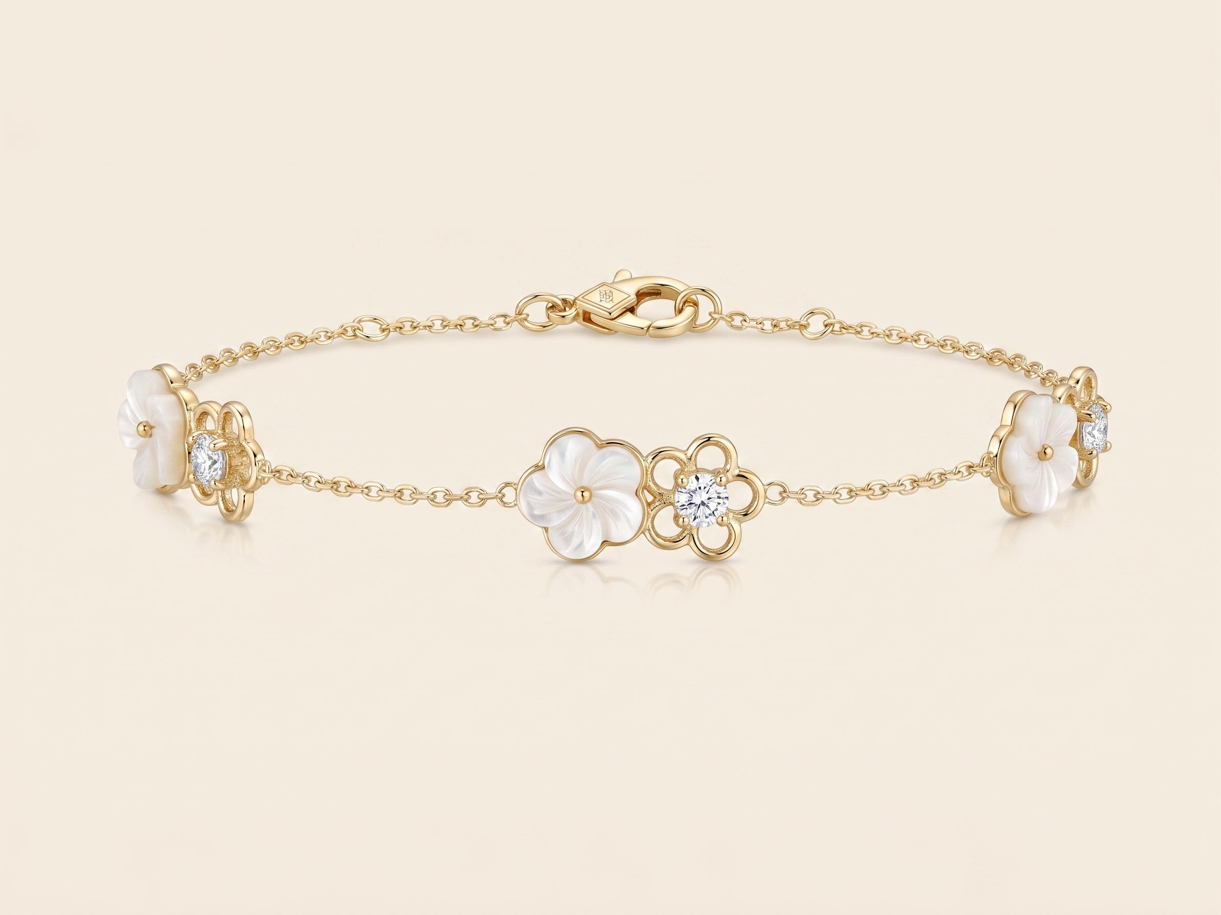 Cléa — Bracelet Pétales Précieux