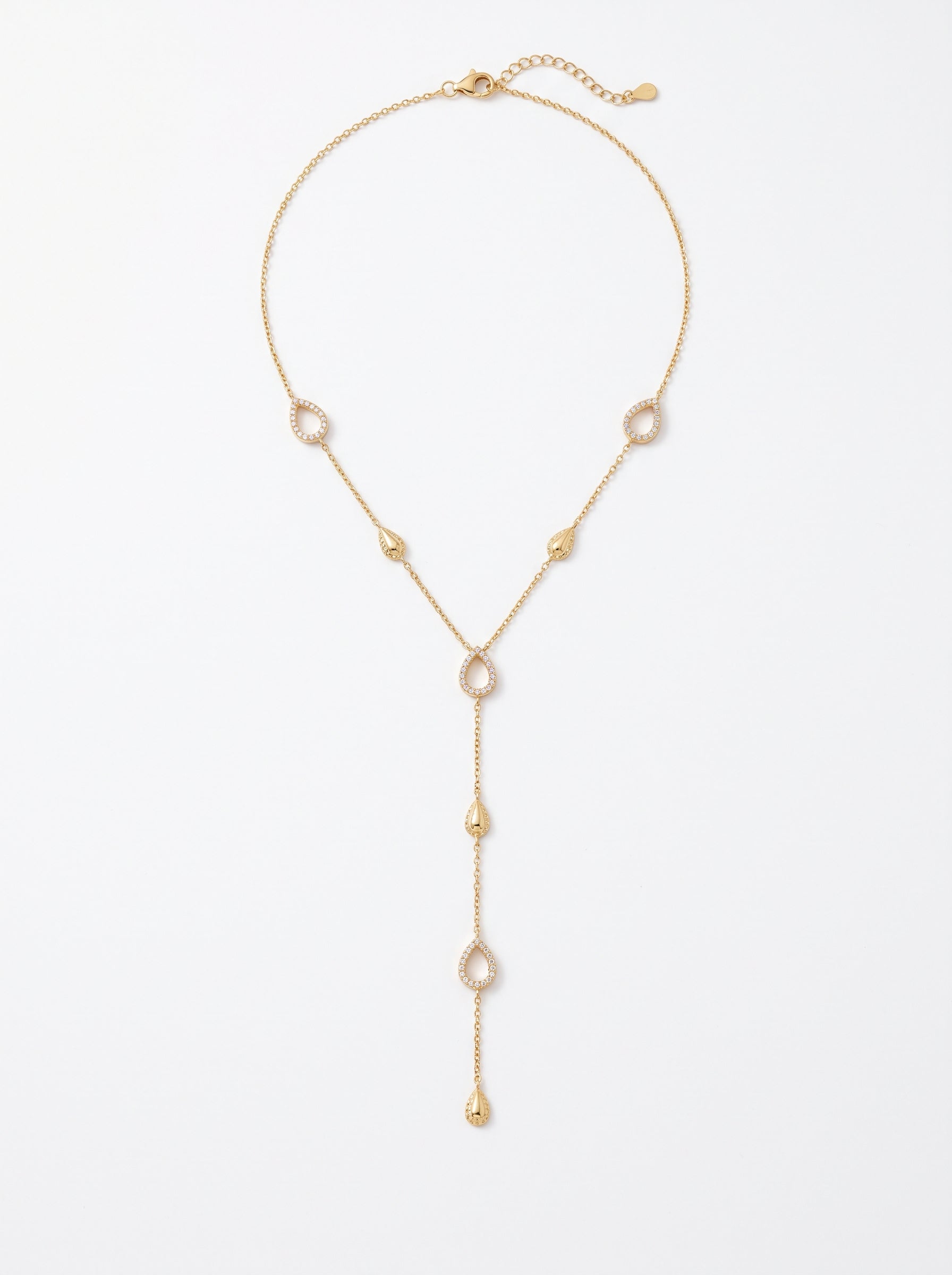 Alia — Collier Y Cascade Dorée